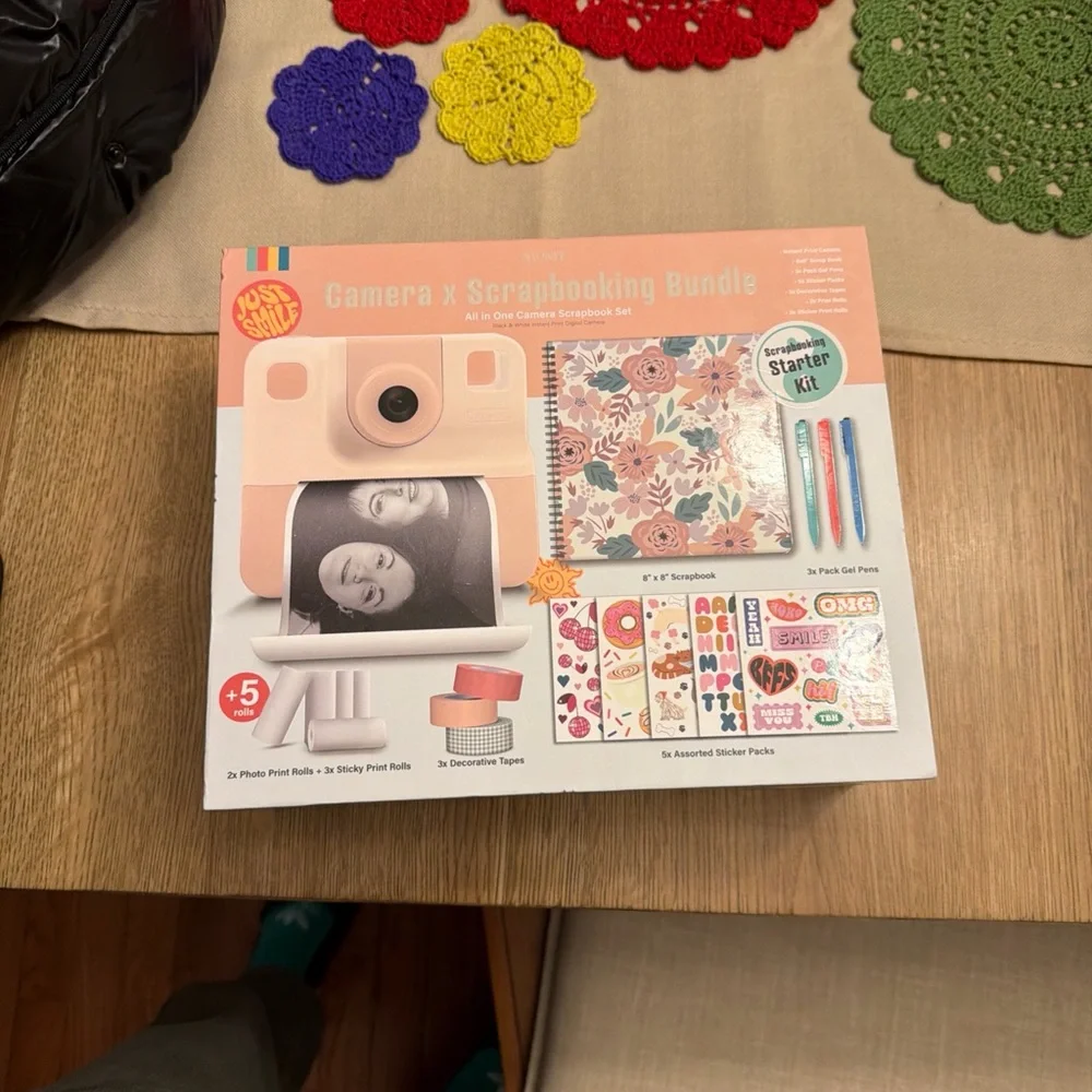 Pink Camera X Scrapbooking Bundle